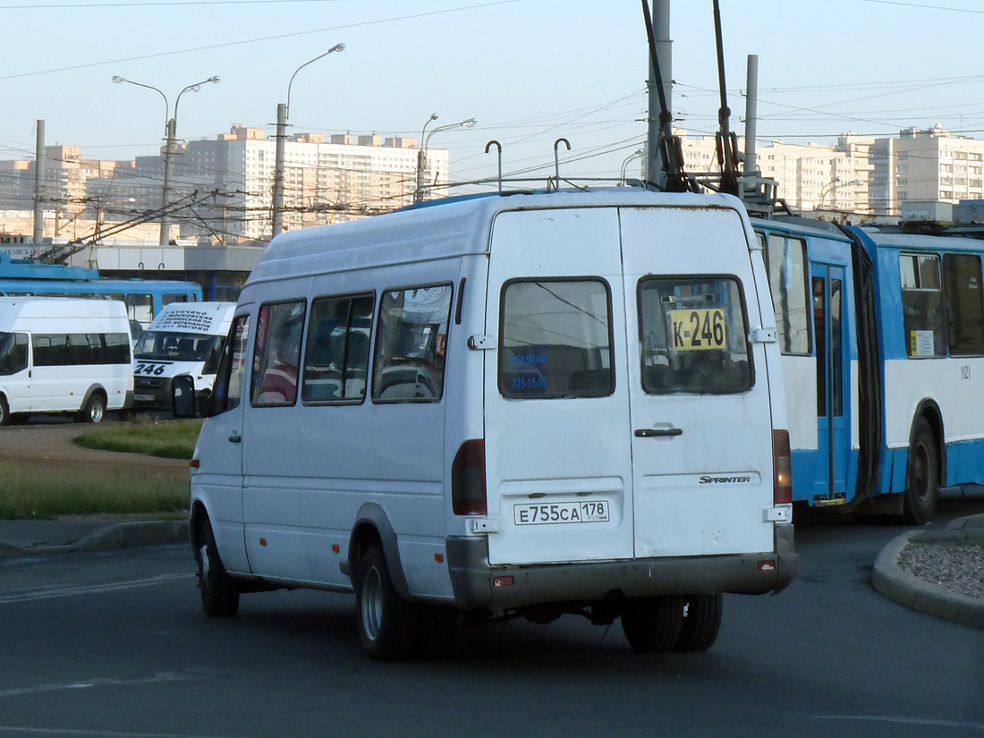 Санкт-Петербург, Mercedes-Benz Sprinter W904 408CDI № Е 755 СА 178