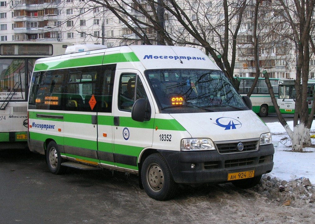 Москва, FIAT Ducato 244 CSMMC-RLL, -RTL № 18352