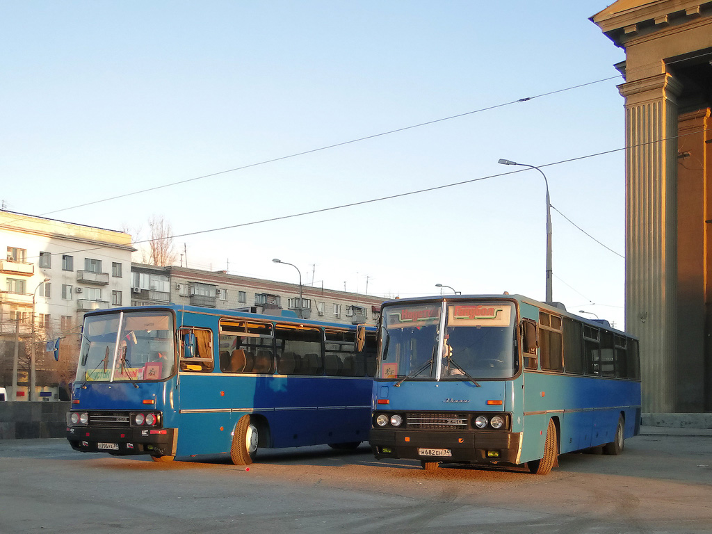 Волгоградская область, Ikarus 250.93 № Н 796 УА 34; Волгоградская область, Ikarus 250.95 № Н 682 ЕН 34; Волгоградская область — Разные фотографии