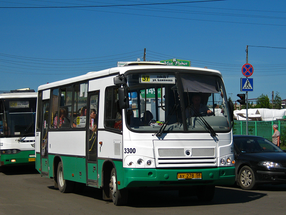 Пензенская вобласць, ПАЗ-320402-03 № 3300