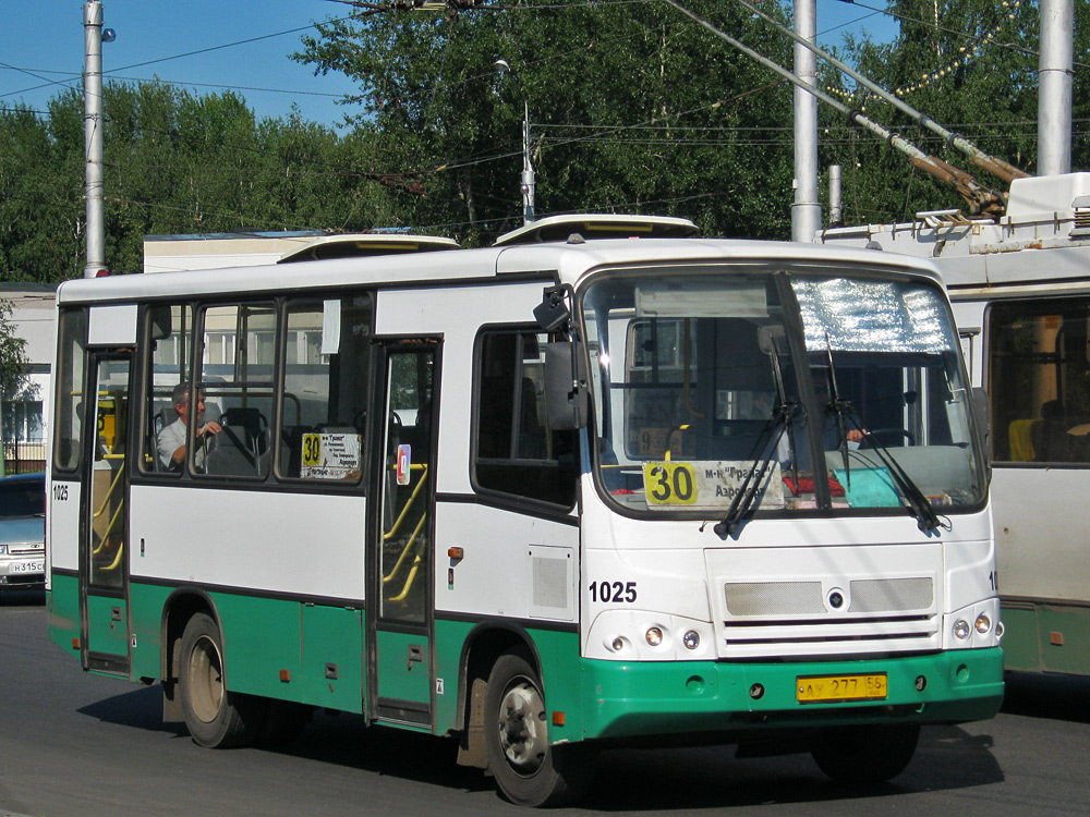 Пензенская область, ПАЗ-320402-03 № 1025