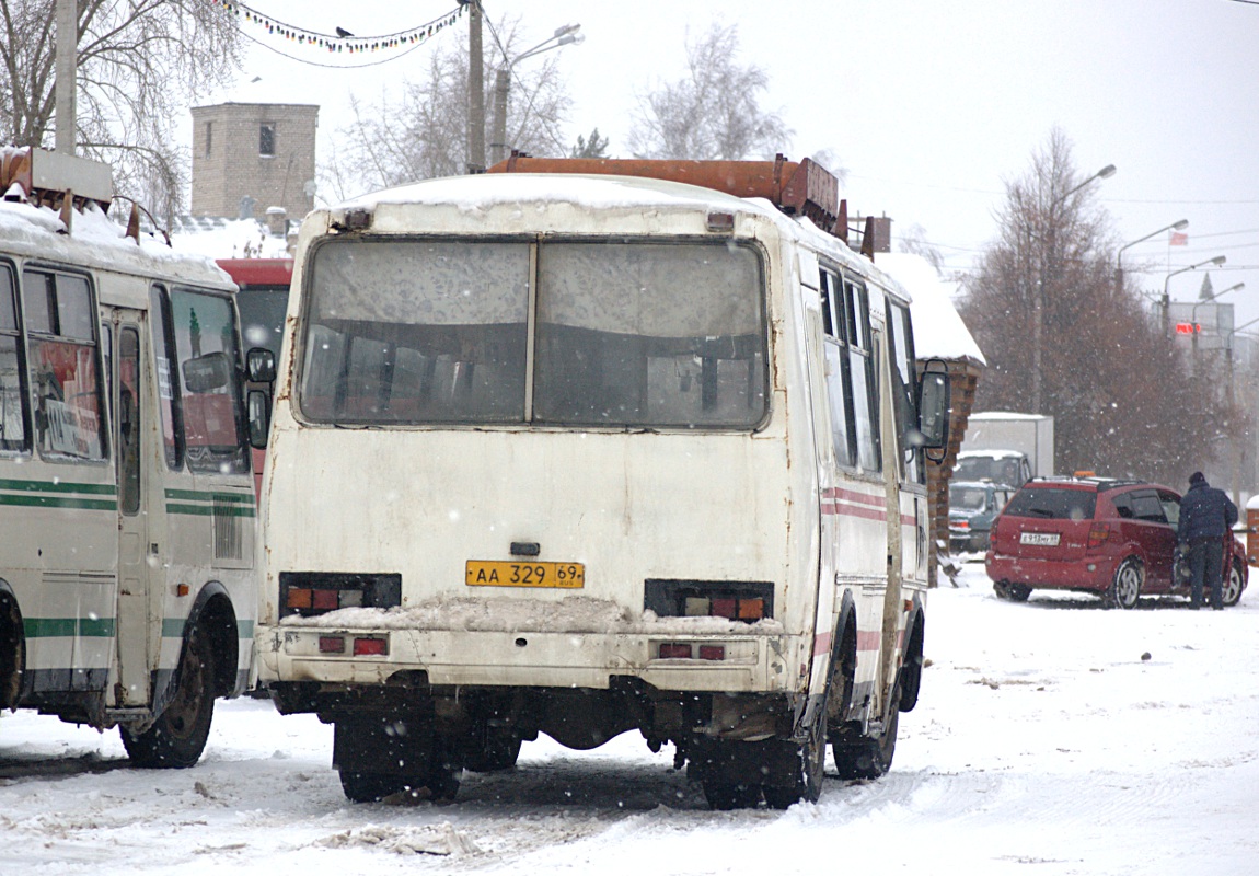 Тверская область, ПАЗ-3205-110 № АА 329 69