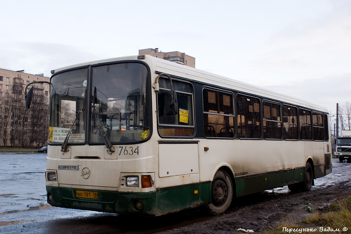 Санкт-Петербург, ЛиАЗ-5256.25 № 7634