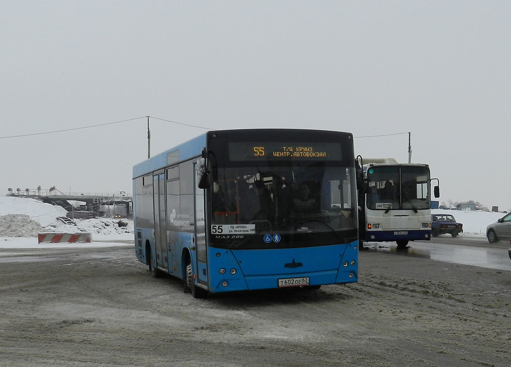 Рязанская область, МАЗ-206.060 № Т 602 ОЕ 62