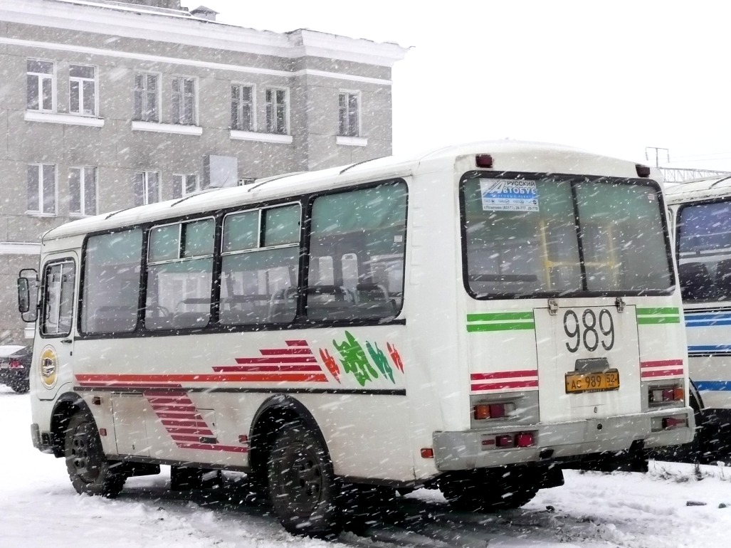 Нижегородская область, ПАЗ-32054 № АС 989 52