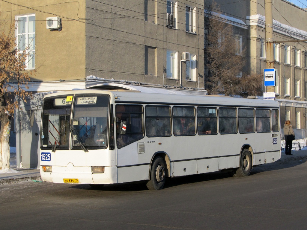 Омская область, Mercedes-Benz O345 № 1525