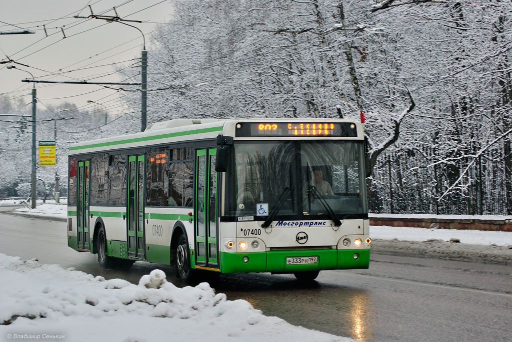 Москва, ЛиАЗ-5292.21 № 07400