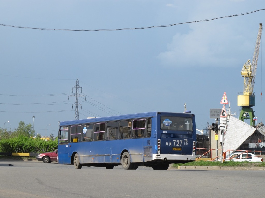 Санкт-Петербург, ЛиАЗ-5256.25 № 3024