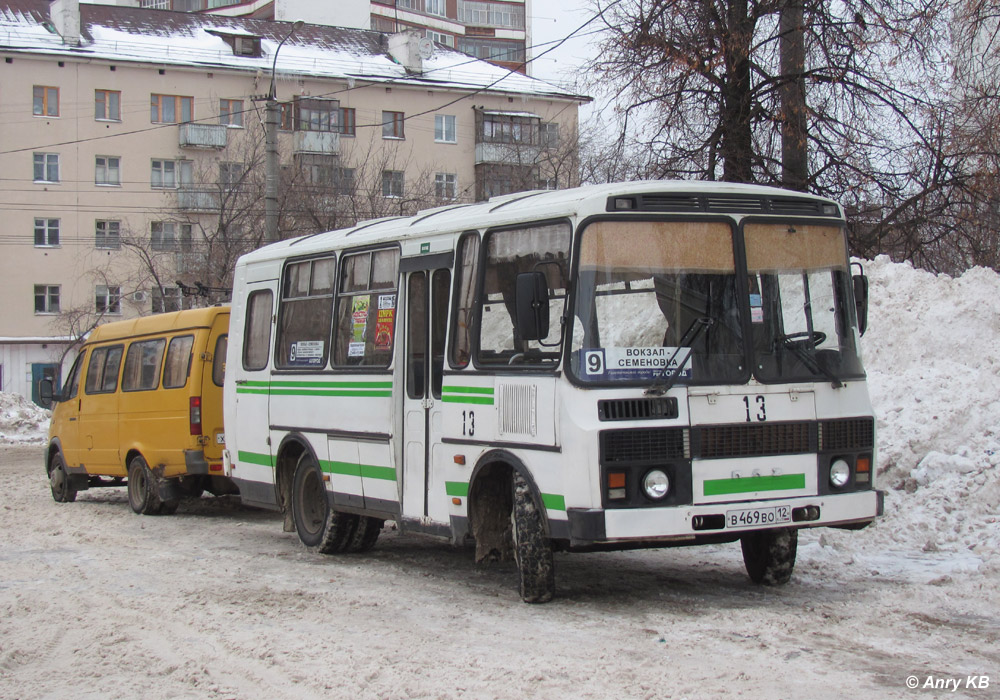 Марий Эл, ПАЗ-3205-110 № 13