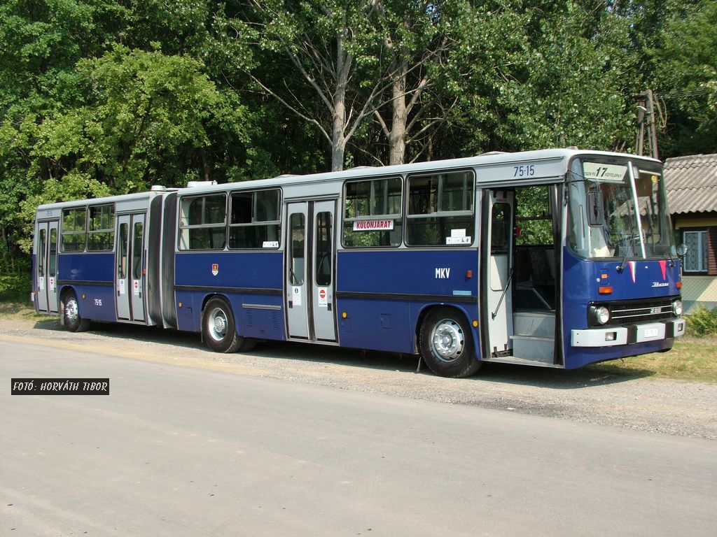 Węgry, Ikarus 280.15 Nr 75-15; Węgry — I. Nemzetközi Ikarus, Csepel és Veteránjármű Találkozó, Polgár (2008)