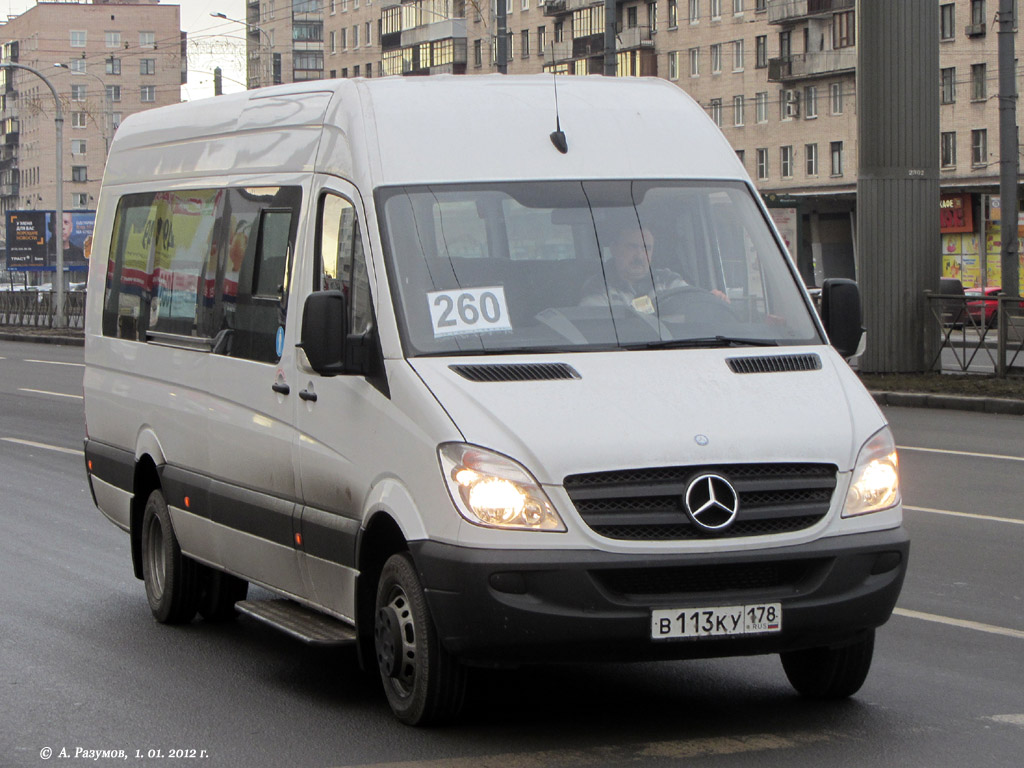 Санкт-Петербург, Луидор-22360C (MB Sprinter) № В 113 КУ 178