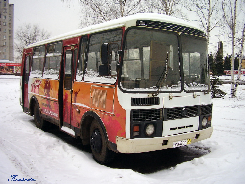 Нижегородская область, ПАЗ-32054 № НМ 061 В 52