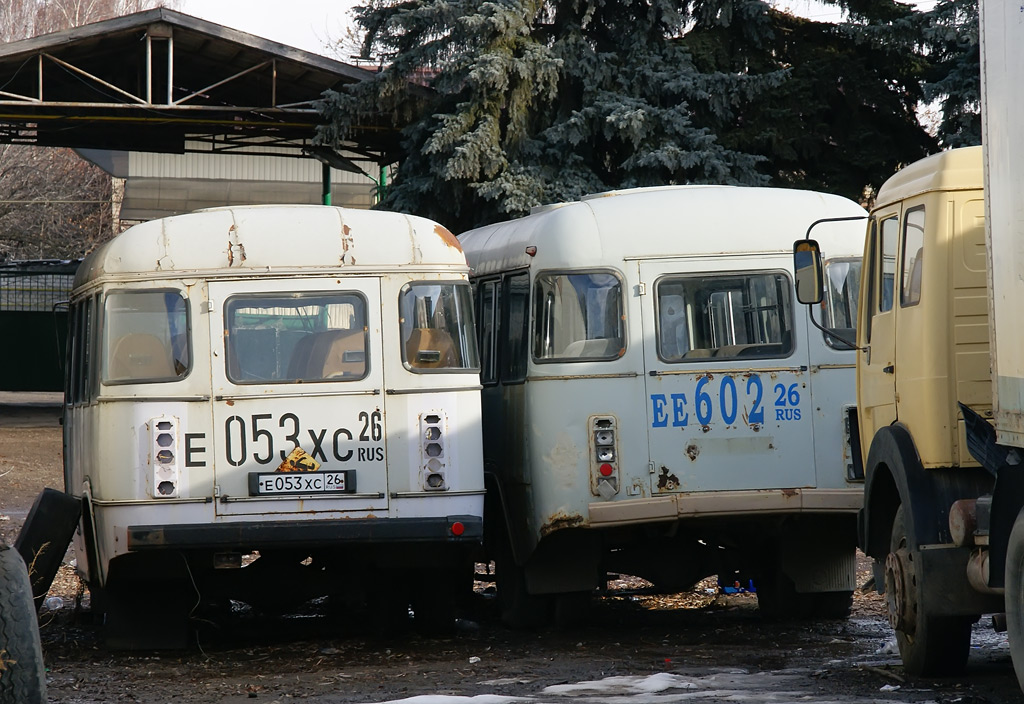 Ставропольский край, КАвЗ-3976-011 (397611) № ЕЕ 602 26; Ставропольский край, САРЗ-3280 (00) № Е 053 ХС 26; Ставропольский край — Предприятия автобусного транспорта