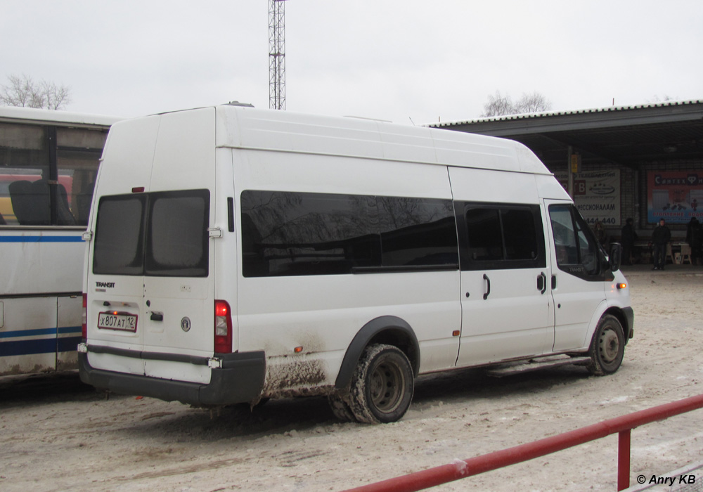 Mari El, Nizhegorodets-222702 (Ford Transit) Nr Х 807 АТ 12