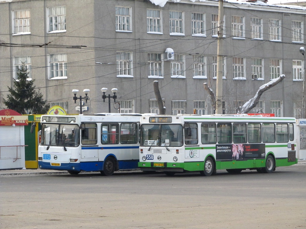 Omsk region, LiAZ-5256.45 Nr. 558