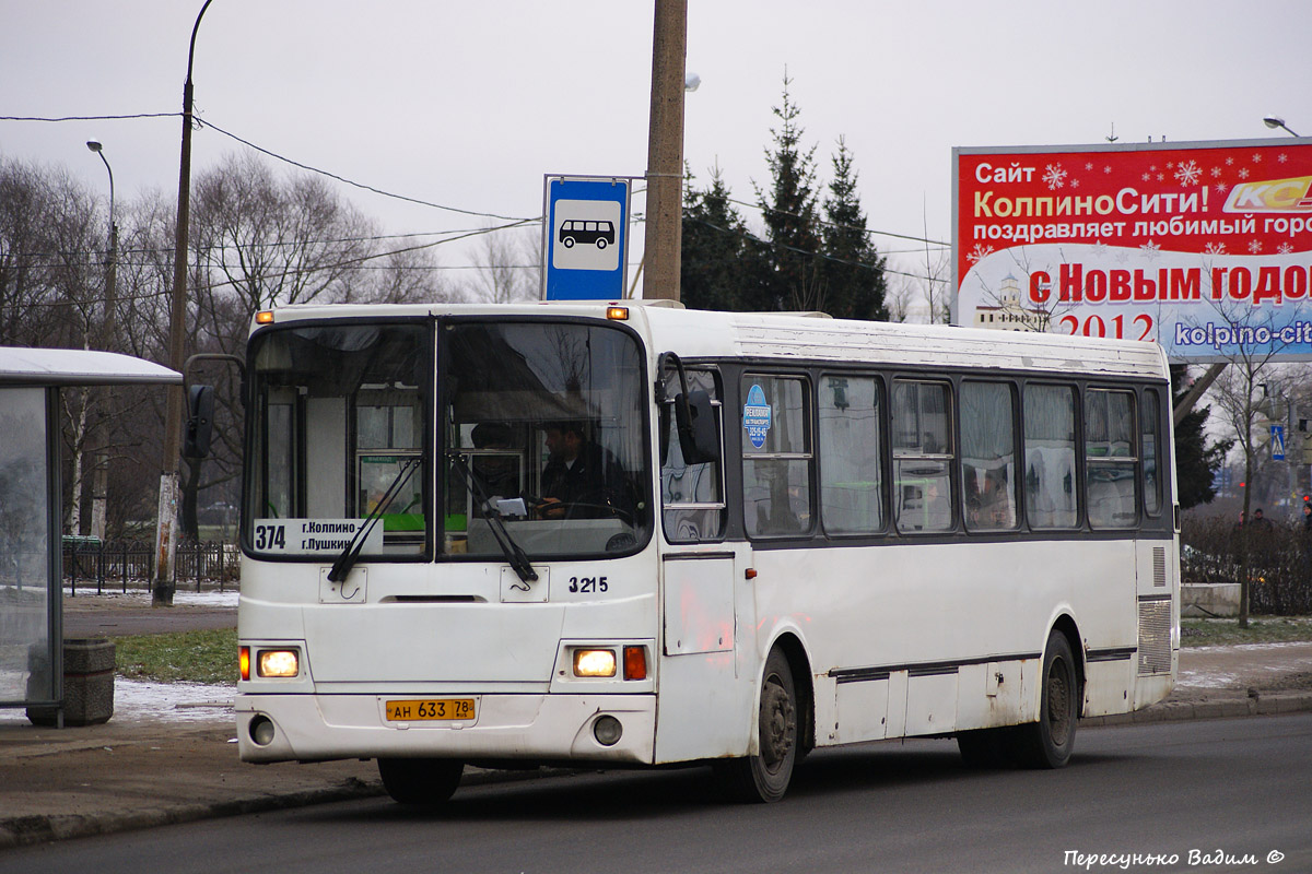 Санкт-Петербург, ЛиАЗ-5256.26 № 3215