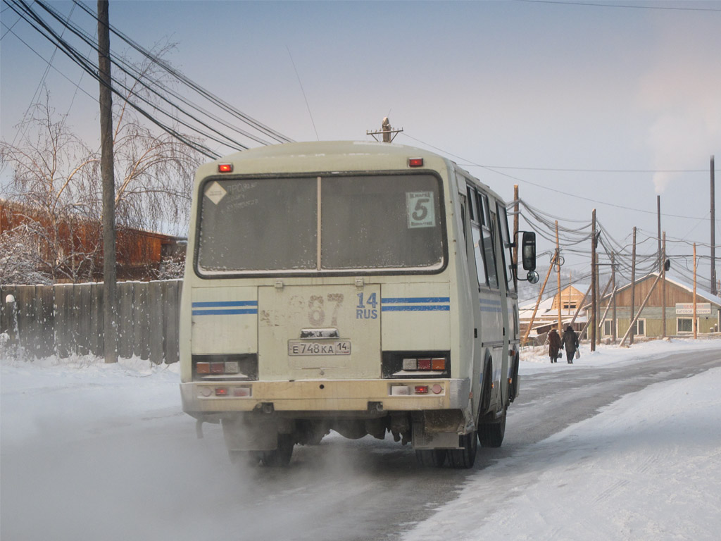 Саха (Якутия), ПАЗ-32054 № Е 748 КА 14