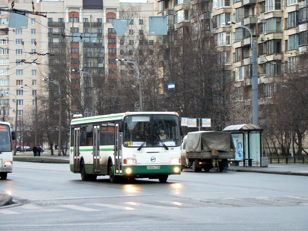 Санкт-Петербург, ЛиАЗ-5293.53 № 318