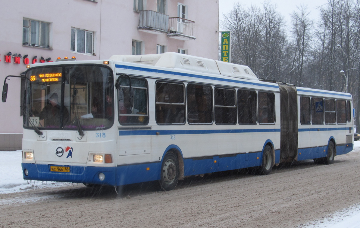 Novgorod region, LiAZ-6212.70 № 318