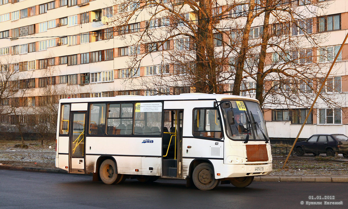 Санкт-Петербург, ПАЗ-320402-05 № 437