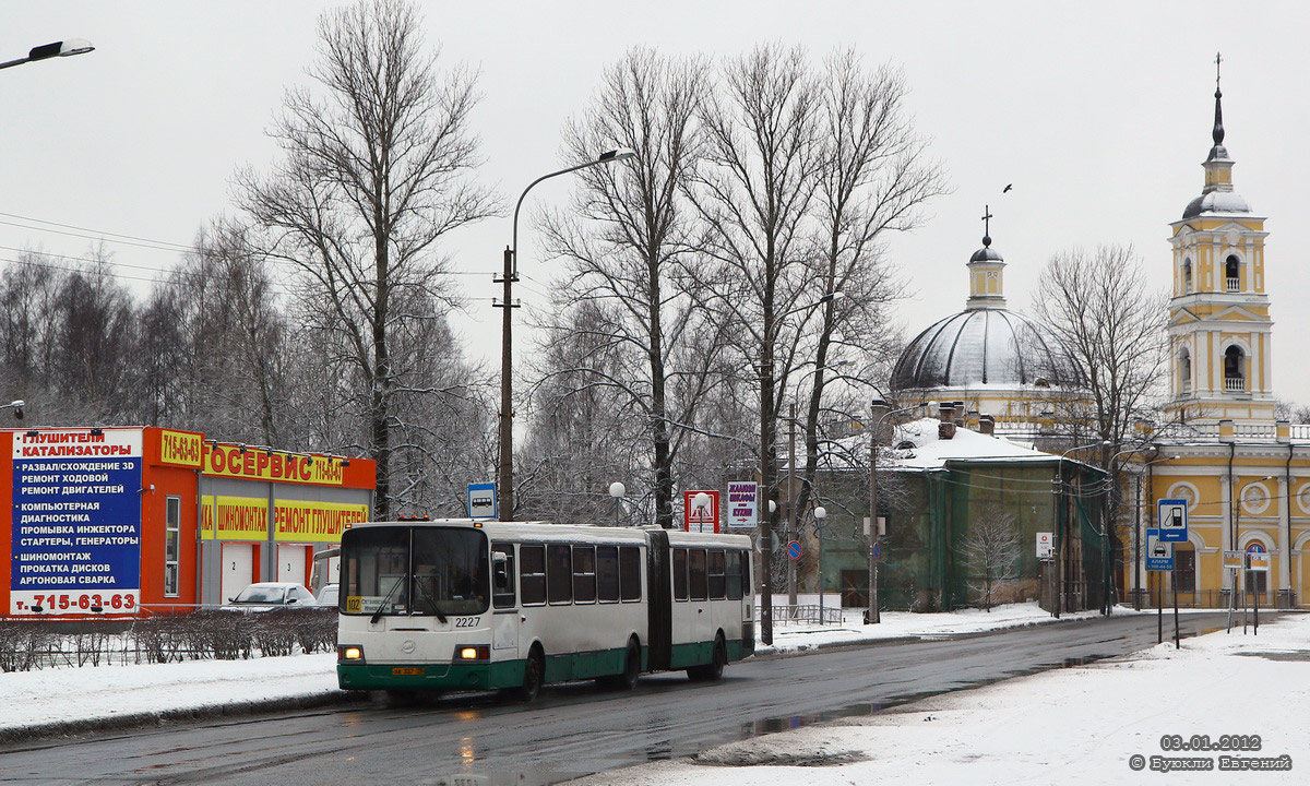 Санкт-Петербург, ЛиАЗ-6212.00 № 2227