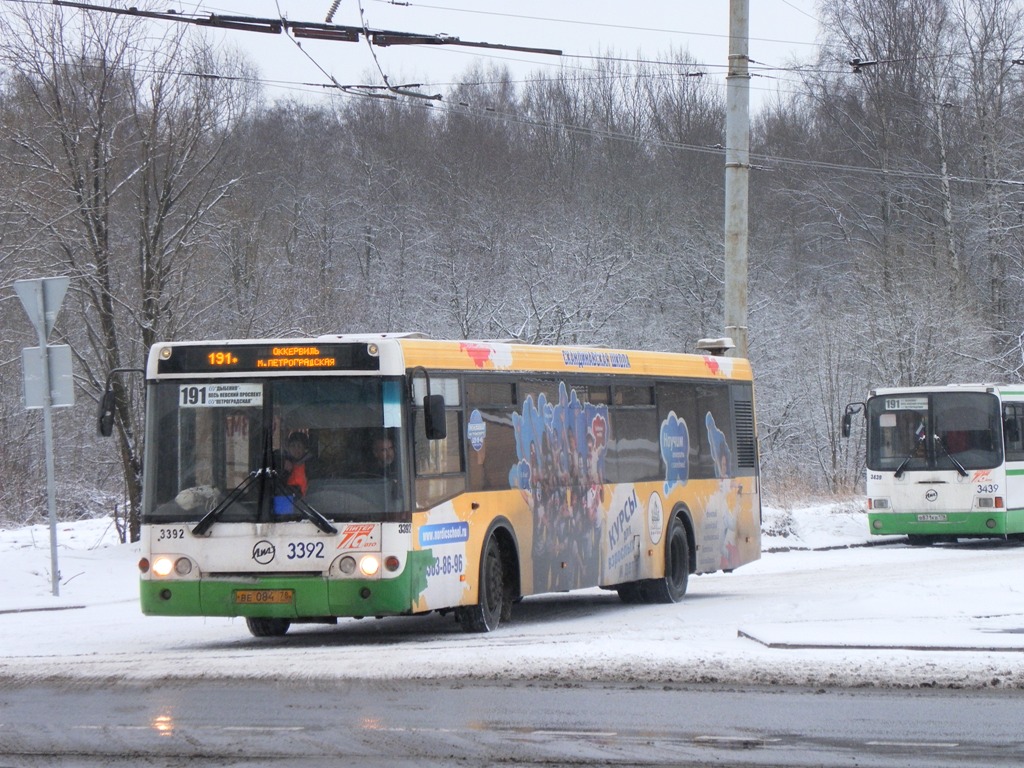 Санкт-Петербург, ЛиАЗ-5292.20 № 3392