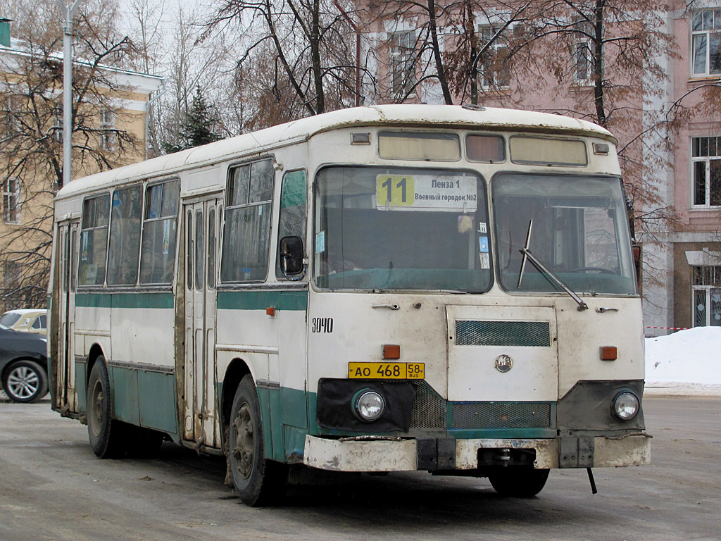 Пензенская область, ЛиАЗ-677М № 3040