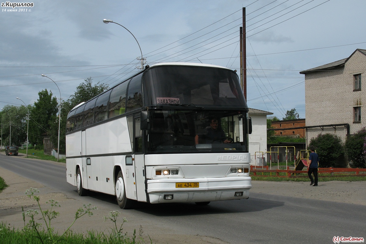 Вологодская область, Neoplan N116 Cityliner № АЕ 434 35