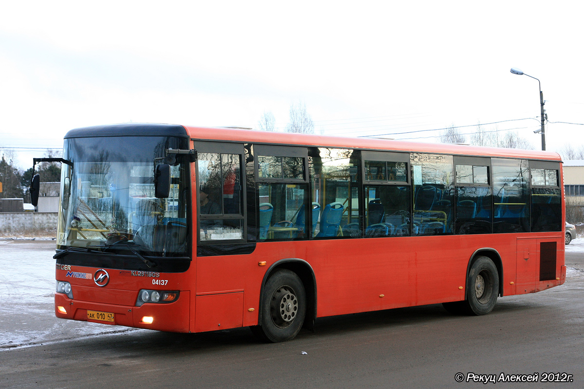 Ленинградская область, Higer KLQ6118GS № 04137