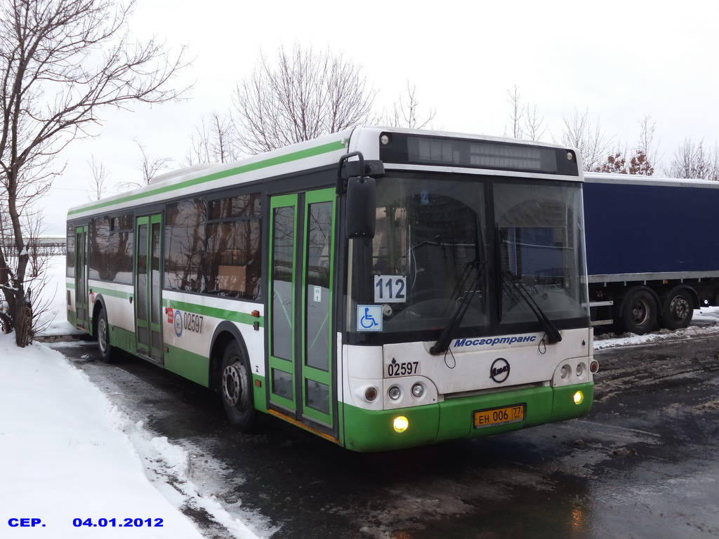 Μόσχα, LiAZ-5292.21 # 02597