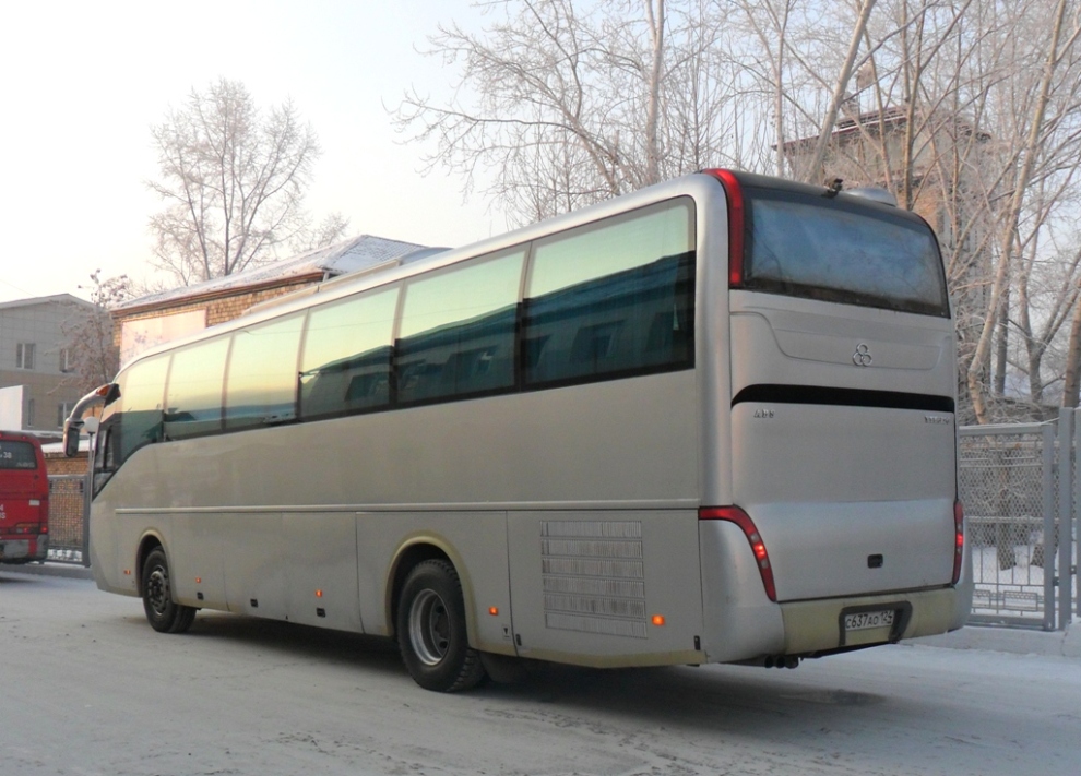 Region Krasnojarsk, Shuchi YTK6126 Nr. С 637 АО 124