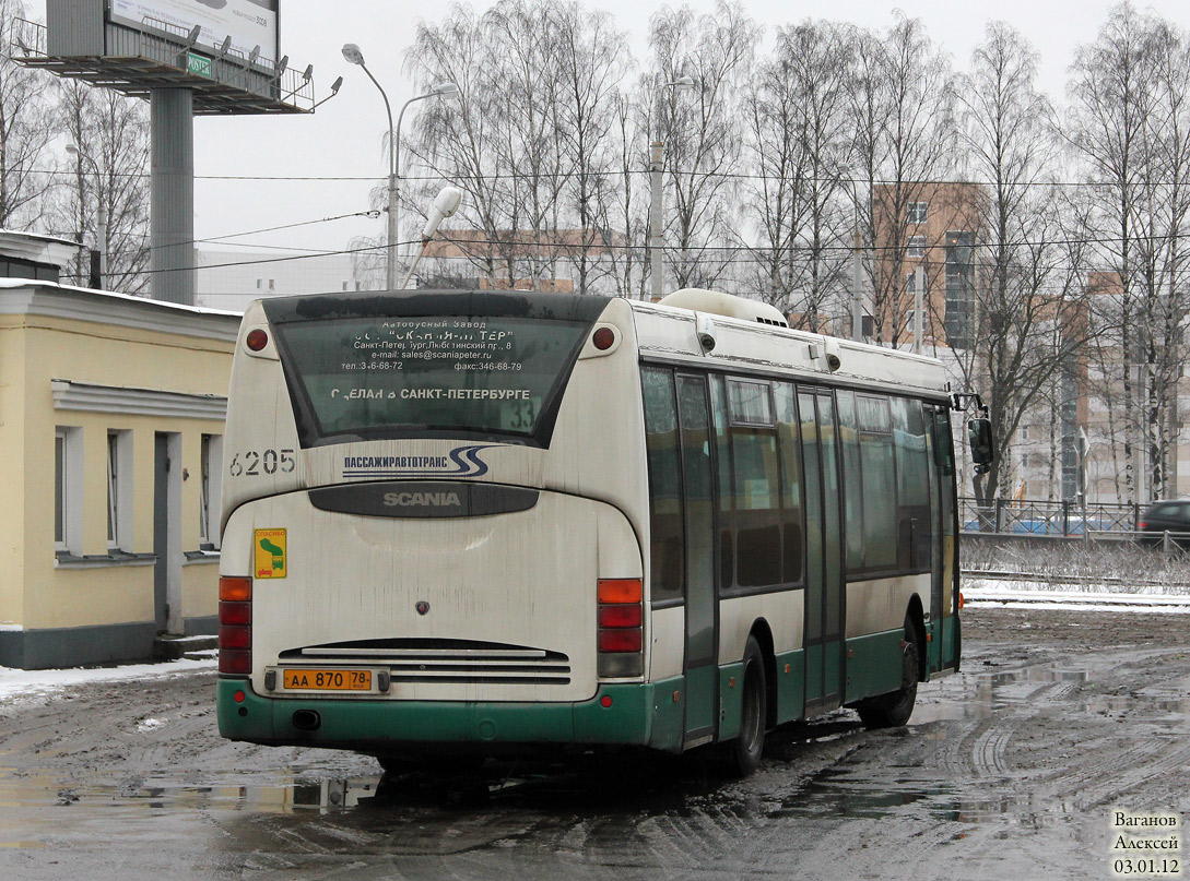 Санкт-Петербург, Scania OmniLink I (Скания-Питер) № 6205