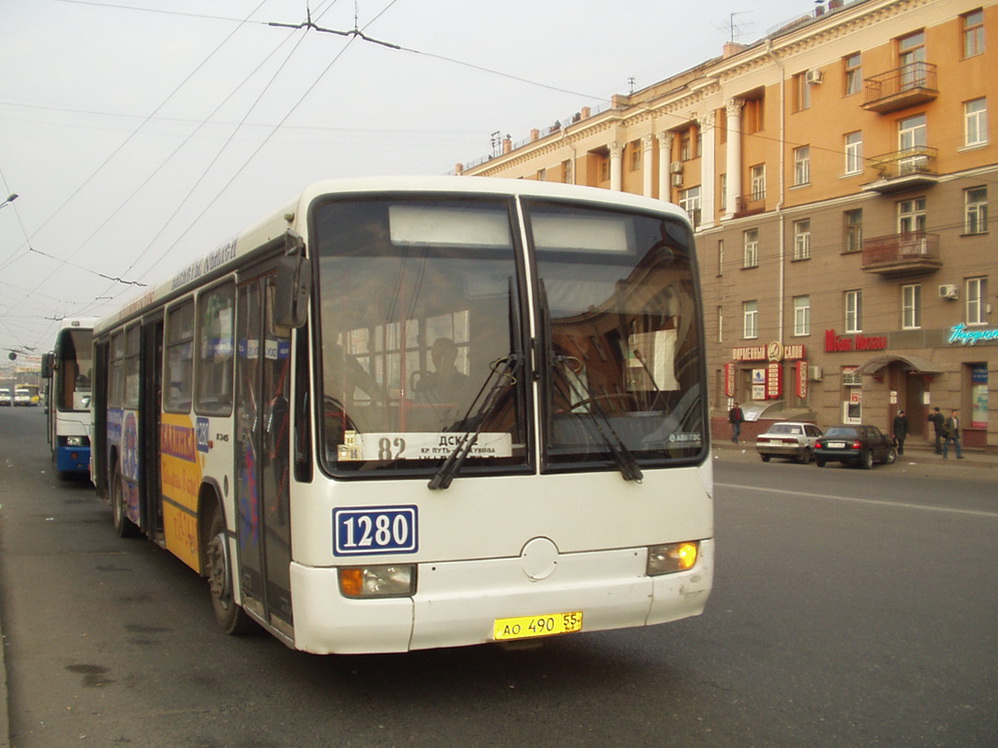Омская область, Mercedes-Benz O345 № 1280