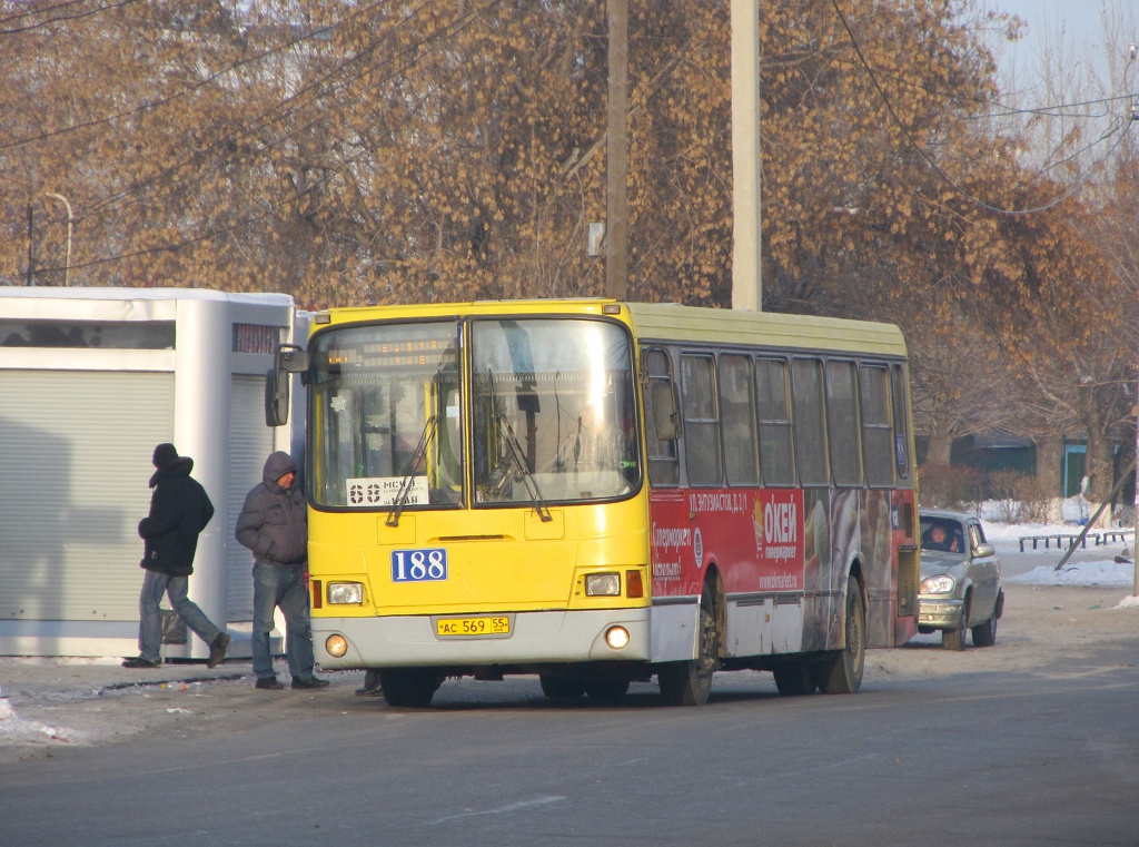 Омская область, ЛиАЗ-5256.45 № 188