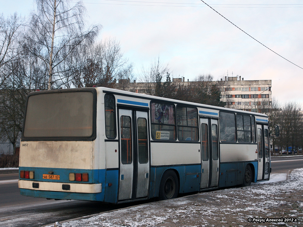 Ленінградська область, Ikarus 263.10 № 04152