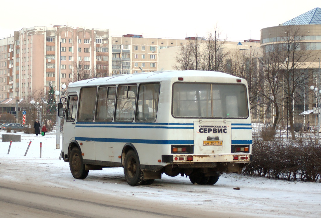 Тверская область, ПАЗ-32053 № АМ 304 69