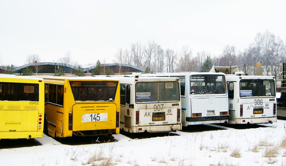 Tverská oblast — New buses without numbers; Tverská oblast — Non-working machines; Tverská oblast — PATP-1