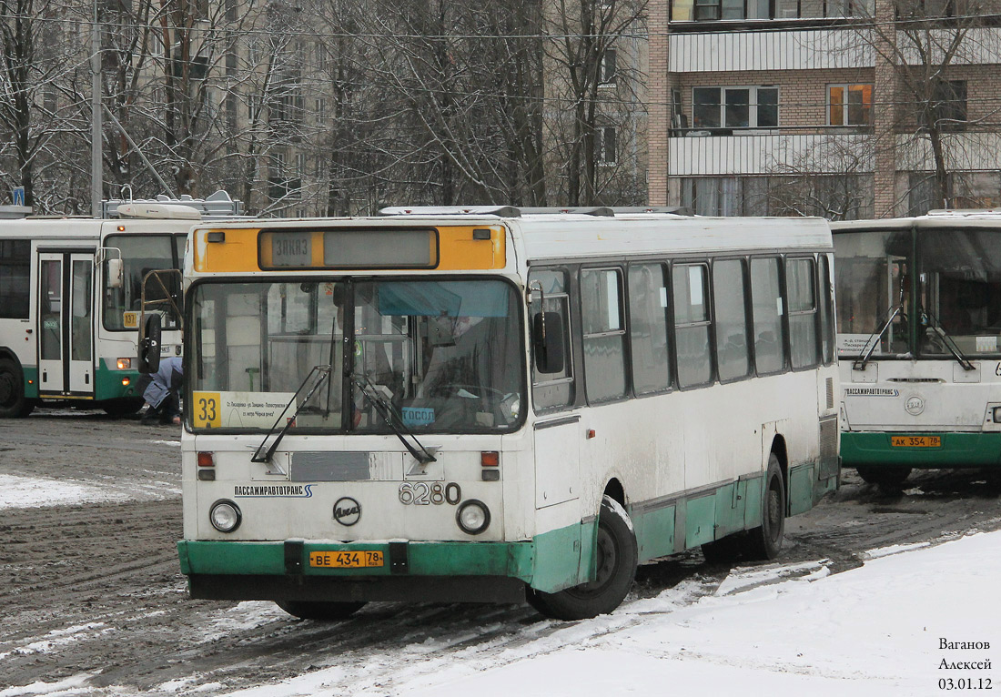 Санкт-Петербург, ЛиАЗ-5256.25 № 6280