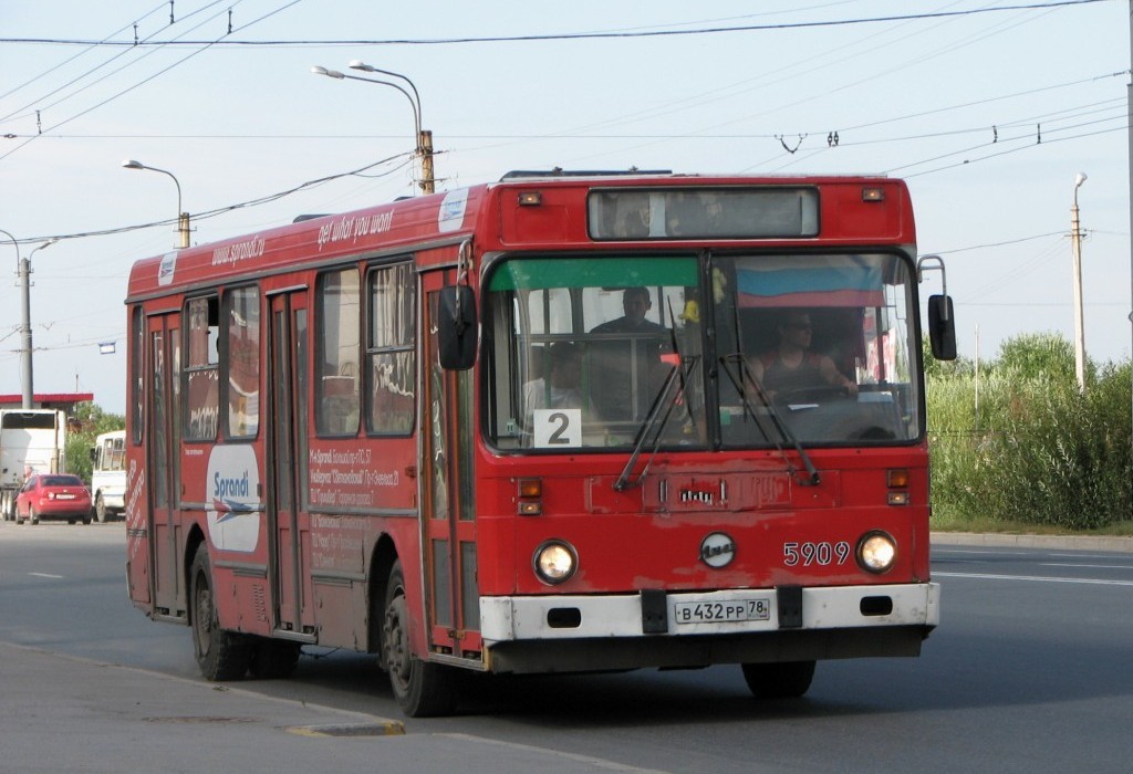 Санкт-Петербург, ЛиАЗ-5256.25 № 5909