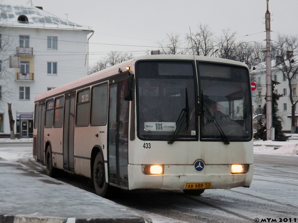 Новгородская область, Mercedes-Benz O345 № 433