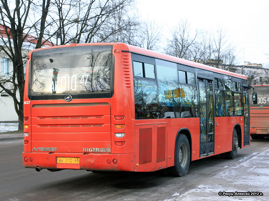 Ленинградская область, Higer KLQ6118GS № 04137