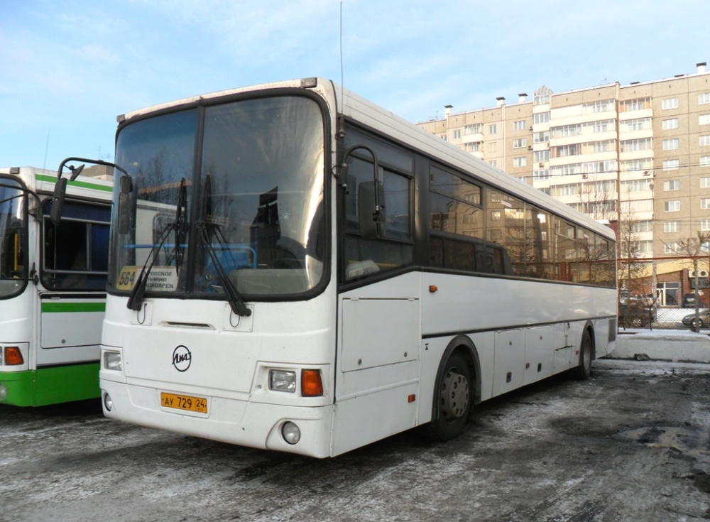 Красноярский край, ЛиАЗ-5256.34 (ГолАЗ) № АУ 729 24