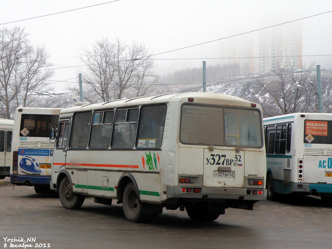 Nizhegorodskaya region, PAZ-32054 # У 327 ВР 52