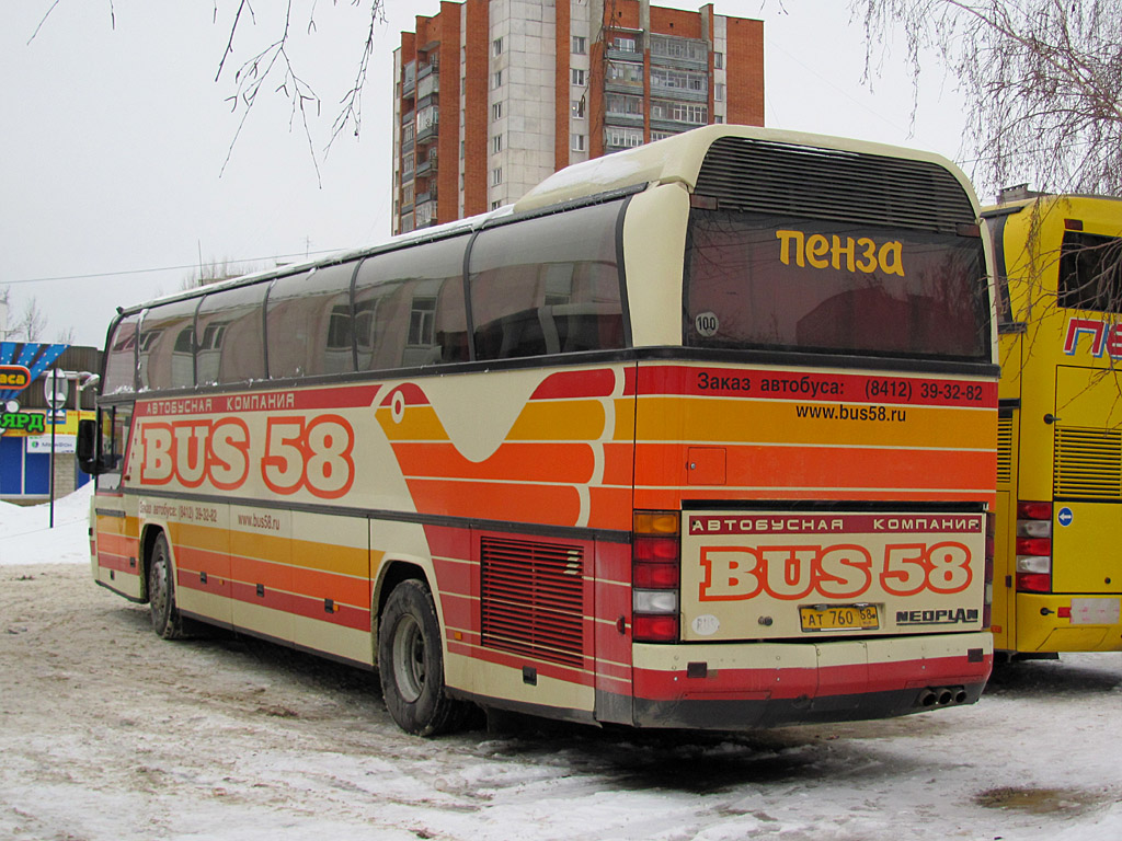 Пензенская область, Neoplan N116 Cityliner № АТ 760 58