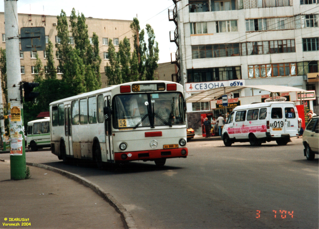 Воронежская область, Mercedes-Benz O307 № АА 888 36; Воронежская область, ГАЗ-322132 (XTH, X96) № АК 019 36