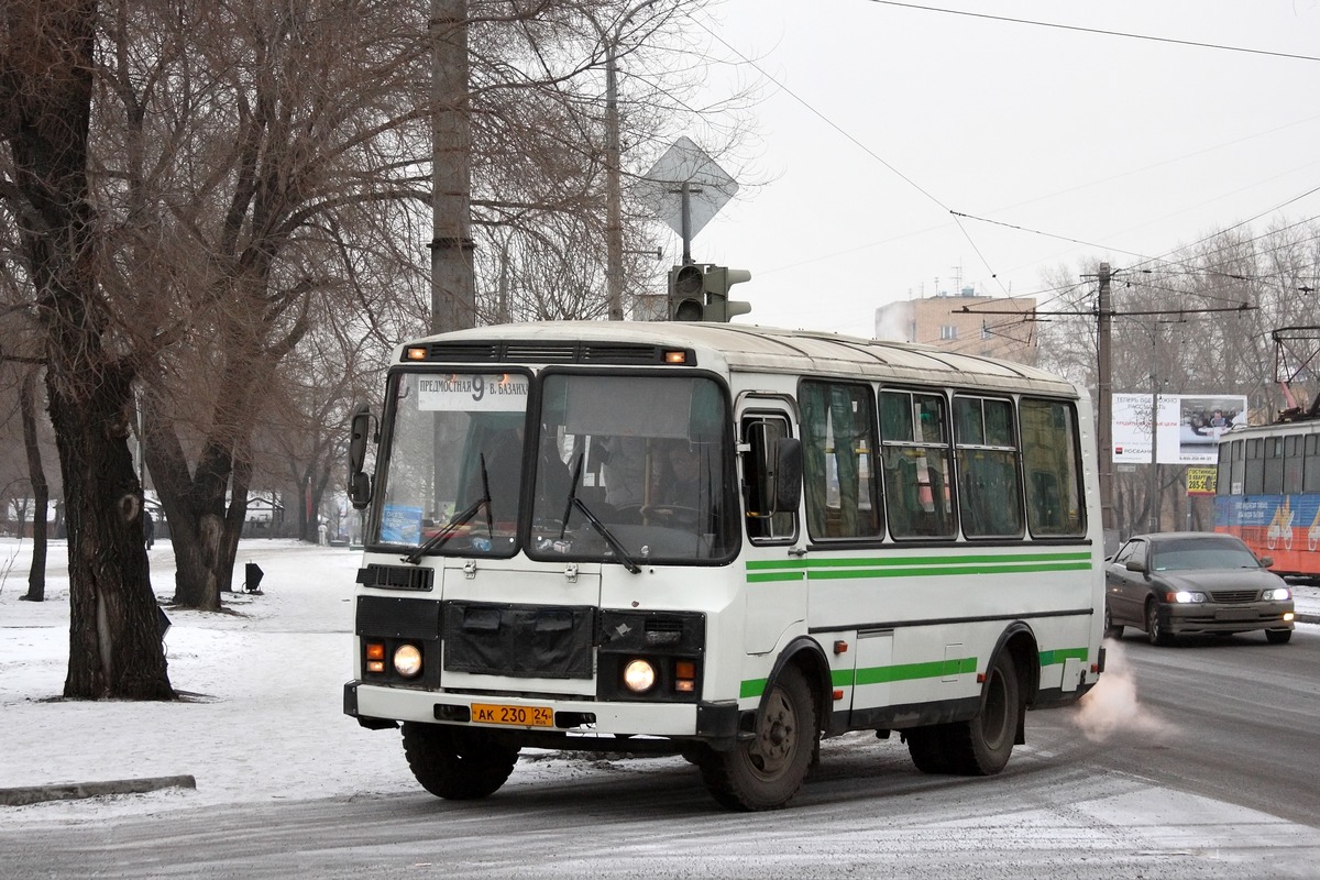 Красноярский край, ПАЗ-32054 № АК 230 24