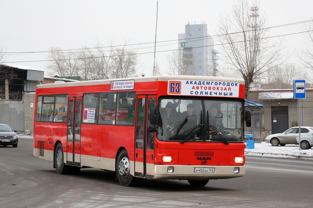 Красноярский край, MAN 791 SL202 № К 452 АО 124