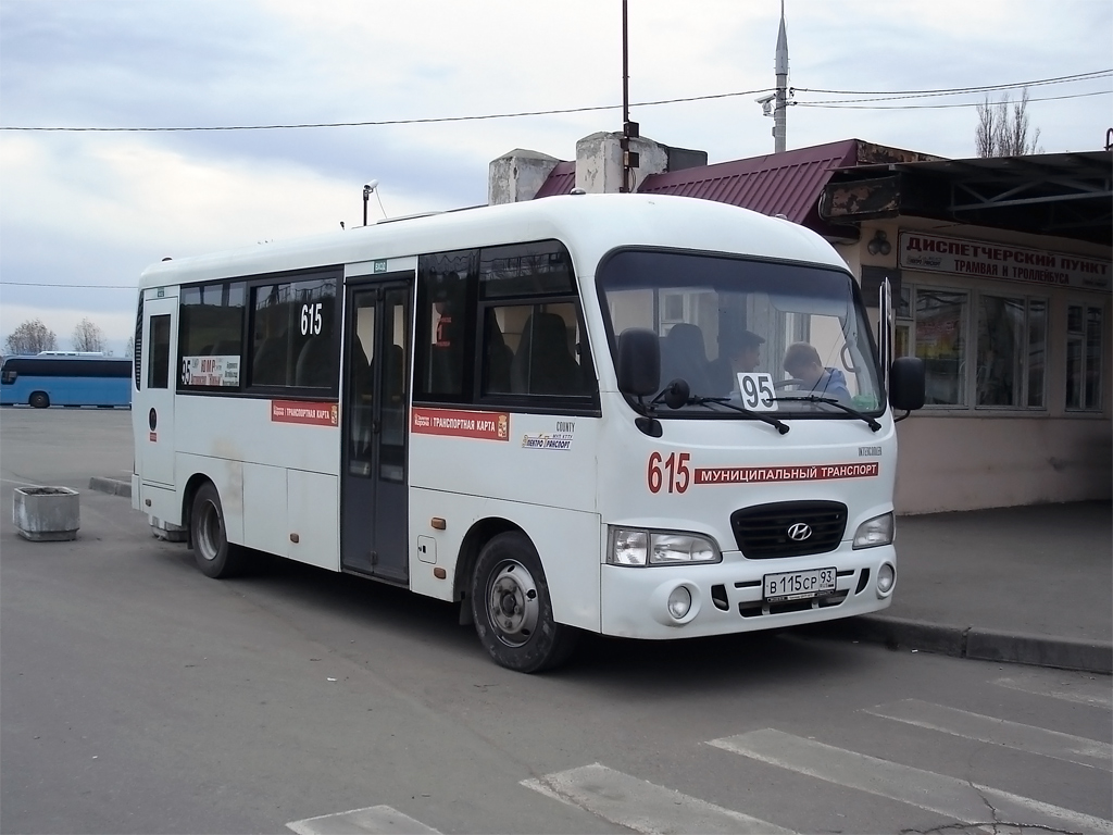 Краснодарский край, Hyundai County LWB C11 (ТагАЗ) № 615