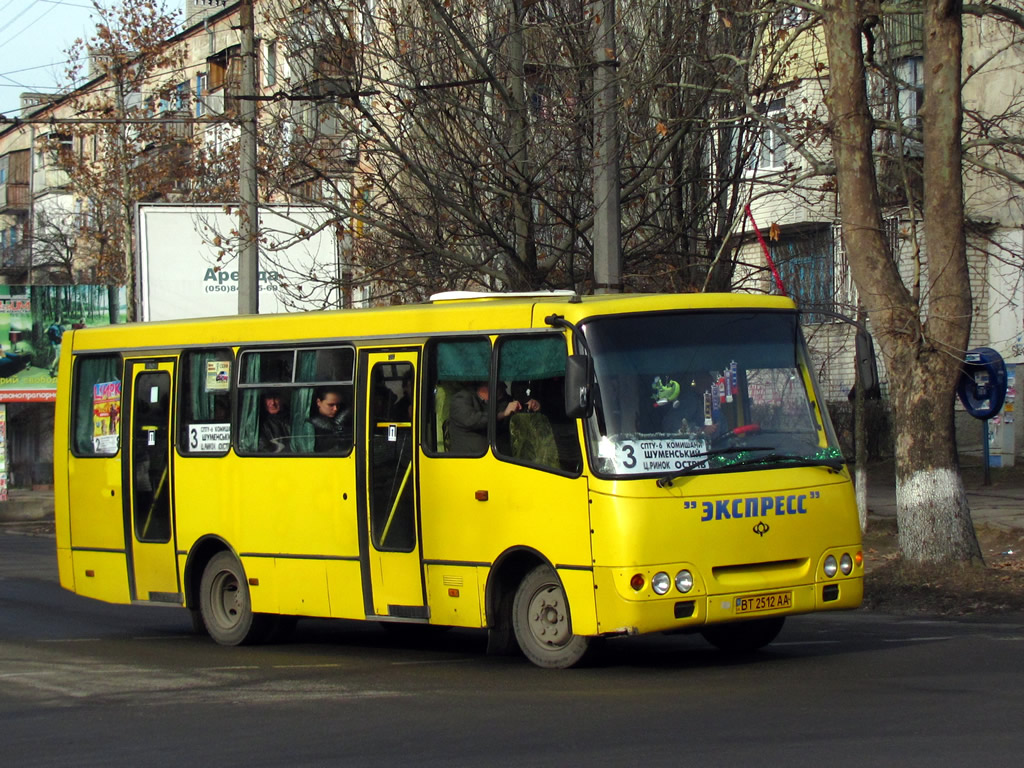 Херсонская область, Богдан А09201 (ЛуАЗ) № BT 2512 AA