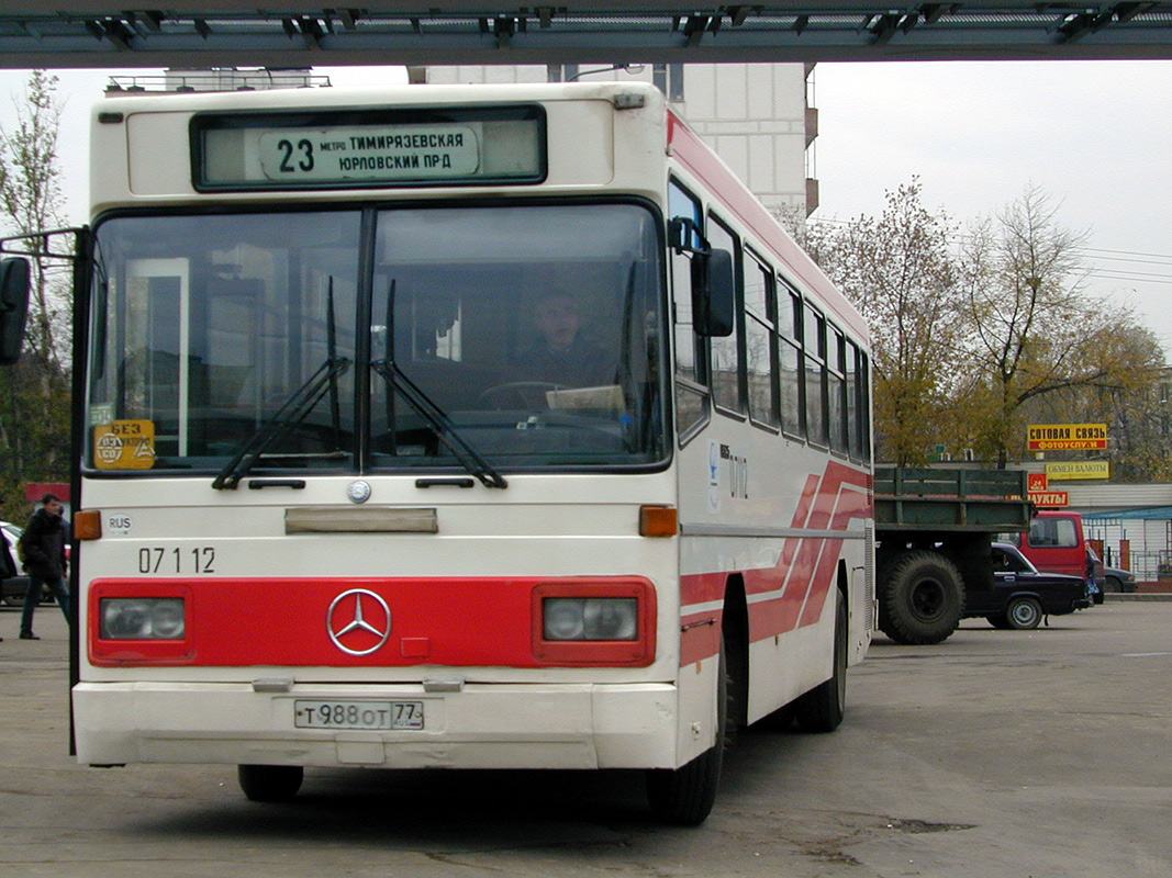 Москва, Mercedes-Benz O325 № 07112